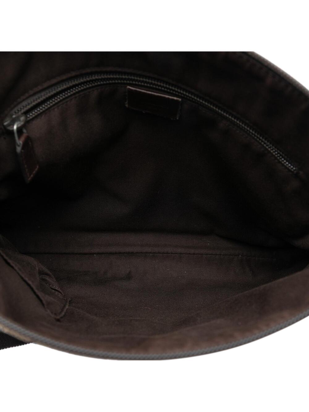Gucci Zip Messenger Bag Gg Canvas With #266615G67B - Picture 4 of 6